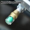 Eye Alert Car Tire Pressure Monitor Valve Stem Cap Sensor Indicator - Golden Set of 4 Pieces-B0FGWV9L2F