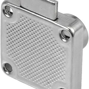 (B0FG391C9V) Drawer Lock Single Turn Normal Key | Chrome Plated | 3 Cm length -Z139/32-5cmX4cm