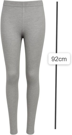 Shop offer Women's Classic Naylon 70% Lycra 30% Leggings, 4Cm High Waist, Heather Grey, Full (Length 92Cm) Free Size-B0FGJ4HTMC
