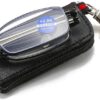 [1Pcs] Portable Folding Reading Glasses очки with Keychain Case Anti Blue Light Presbyopic Women Men Ultralight Hyperopia Eyeglasses--B0FHB1CSWC