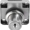 (B0FG391C9V) Drawer Lock Single Turn Normal Key | Chrome Plated | 3 Cm length -Z139/32-5cmX4cm