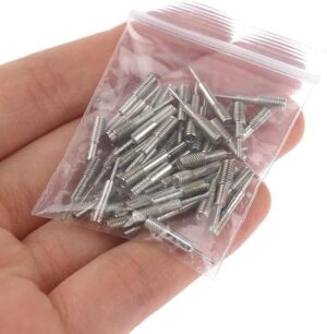 (B0FG35V6CM) 25Pcs/set Spare Pins Watches Repair Tools Pins Watch Band Strap Link Removal Adjuster Repairs Tool Kit Random Color
