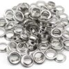 50 Sets Metal Eyelet Grommet Ring Kit for Garment Canvas Sewing Accessories Silver sutable for curtains clothes shoes Belts Extra ((Iner Dia. 15mm-Outer Dia 26mm) Golden C02)-B0FH9TMWP8