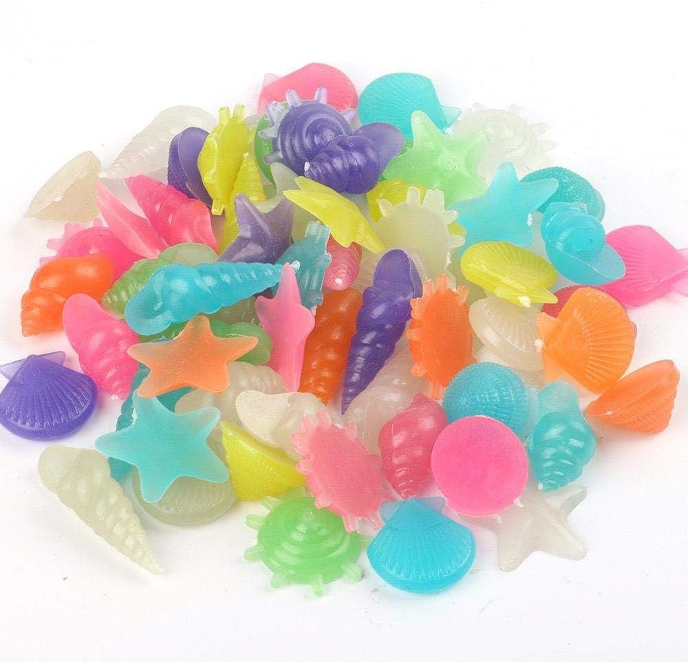 Glow in the Dark Pebbles for Walkways Decor, Outside Bulk Glow in the Dark Rocks for Outdoor Fairy Garden, Glowing Stones for Driveway, Fish Tank Aquarium Glow Decorations Gravel,Solar 50Pcs-B0FH7HPM95