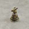 Brass Chinese 12 Zodiac Animals Heads Bell Keychain Pendants Jewelry Vintage Copper Feng Shui Car Key Chain Hanging Keyring Gift-B0FHLH4DB4