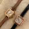 Women Watch Small Square Dial Thin Leather Strap Ladies Wristwatch Elegant Female Watches Casual Relogios Feminino Reloj-B0FHHX9DF6