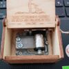 Music Box 1PCs To My Daughter from Dad Manual Music Box Gifts Happy Box- Color Edition-B0FHPZQG8W