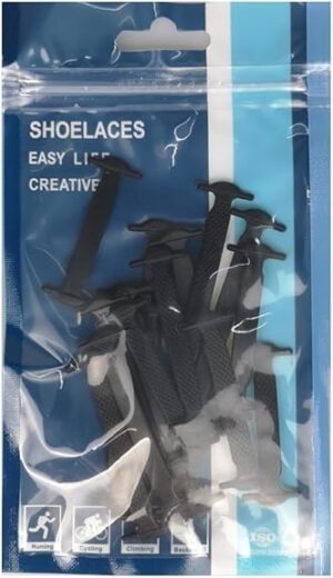 14pcs/Lot Shoes Accessories Elastic Silicone Shoelaces Elastic Shoelace Creative Lazy Silicone Laces No Tie Rubber Lace-B0FGXDCXQJ