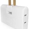 Three Converter 180 Degree Rotation Extension Plug Wireless Outlet Travel Adaptor Light Socket In Japan Canada - (Standard: US Plug, Color: Random)-B0FLVZJSYL