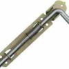 Adjustable Metal Zipper Bolt with Lock (10 cm) - B0FKTJBK47