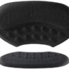 1Pair Shoe Pads for High Heels Anti-wear Foot pads Heel Protectors Womens Shoes Insoles Anti-Slip Adjust Size Shoes Accessories (Black, one size)-B0FMYM3ZH2
