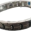 Men's Magnetic Therapy Bracelet – Stainless Steel Pain Relief Bracelet with Germanium, Infrared, Negative Ions & Magnets 1PCS - 22CM-B0FMYK4R66