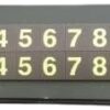 Product Description: Temporary Parking Phone Number Plate-B0FMRNFTNC