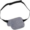 1Pcs-Kid's/Adult Black Adjustable Soft and Comfortable Pirate Eye Patch Single Eye Mask for Amblyopia Lazy Eye ‍ (Left-Gray)-B0FL2N4D6C