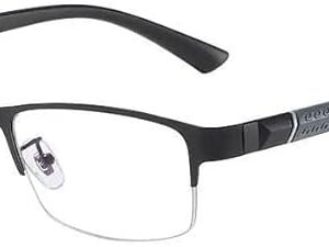 31T-NVjQuyL._AC_SX679_ Men's Vintage Business Photochromic Myopia Glasses Half Frame Metal Blue Light Blocking Eyewear Classic UV Shades Sunglasses نظارات قصر النظر الشمسية متغيرة اللون في الشمس-B0FL9VXQPB