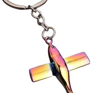 Metal Airbus Airliners Fighter Jet Plane Warplane Helicopter Airplane Keyring 3D Bomber Aircraft Keychain Warcraft Key Chain-B0FKWMK7BG