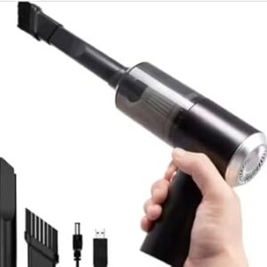 31kZWJpvSyL._AC_SX425_ 2-in-1 Portable Vacuum Cleaner – USB Rechargeable Compact, Lightweight & Powerful – Ideal for Home and Car UseB0FN4L3T95
