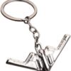 Metal Airbus Airliners Fighter Jet Plane Warplane Helicopter Airplane Keyring 3D Bomber Aircraft Keychain Warcraft Key Chain-B0FKWMK7BG