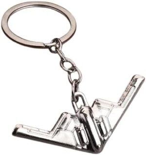 Metal Airbus Airliners Fighter Jet Plane Warplane Helicopter Airplane Keyring 3D Bomber Aircraft Keychain Warcraft Key Chain-B0FKWMK7BG