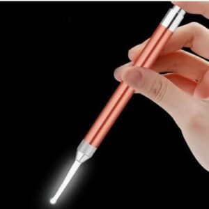 2Pcs Camping Light Work Inspection Pocket Clip Flashlight Torch Pen LED Pen Light Penlight Torch (Random Color)-B0FKBFNVC8