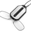 [1Pcs] Mini Portable Clip Nose Reading Glasses With Keychain Magnifier Folding Reading Glasses-B0FH6FY1Q4