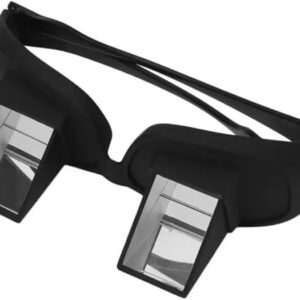 Lazy Glasses Bed Prism Glasses Spectacles Horizontal High Definition Glasses Prism Periscope Lie Down Eyeglasses for Reading and Watch TV in Bed Unisex-B0FKHH44HV