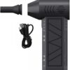 Turbo Fan Turbine Jet Blower 130,000Rpm W/High-Speed Brushless Motor Top Speed 100Mph Airflow Strong Wind Fan, Blower, Compact, Mini Jet Fan, Cordless Air Blower.-B0FLYZ7VY2