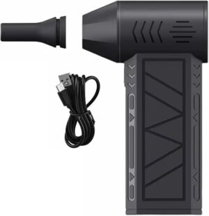 Turbo Fan Turbine Jet Blower 130,000Rpm W/High-Speed Brushless Motor Top Speed 100Mph Airflow Strong Wind Fan, Blower, Compact, Mini Jet Fan, Cordless Air Blower.-B0FLYZ7VY2