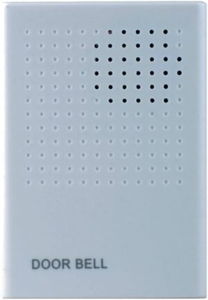 Classic Electronic Door Bell – Loud & Clear Chime – Minimalist Design – Easy Wall Mount – White 8cm* 6cm 1 pcs-B0FMS2ZQT2