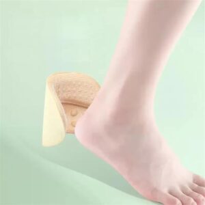 1Pair Shoe Pads for High Heels Anti-wear Foot pads Heel Protectors Womens Shoes Insoles Anti-Slip Adjust Size Shoes Accessories (Black, one size)-B0FMYM3ZH2