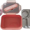 - Multi-Compartment Lunch Box with Built-in Utensil Case – Stylish & Practical Design 23cm*15cm-B0FN3V4SCV