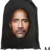 New 3D Printed Kanye Mask Drake Elastic Mesh Full Face Mask for Unisex Cosplay Headwear Party Simulation Balaclava Hat Headgear-B0FL172P6M