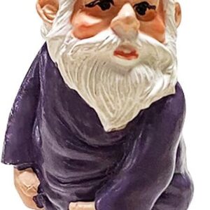 Funny Mooning Gnome Statue – Hilarious Garden or Home Decor 10Cm-B0FMQ9WXWB