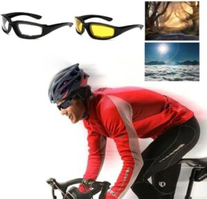 1Pcs Windproof Motorcycle Goggles UV Protection Men Motor Glasses Riding EyewearMen Eye Protection Windproof Moto Goggles Accessories-B0FMR663D7