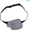 1Pcs-Kid's/Adult Black Adjustable Soft and Comfortable Pirate Eye Patch Single Eye Mask for Amblyopia Lazy Eye ‍ (Left-Gray)-B0FL2N4D6C