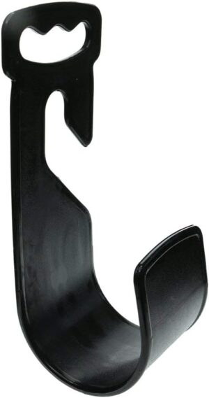 Garden Hose Hangers Holder, Wall Mount Expandable Water Hose Holders, Heavy Duty Pipe Holder Tidy Hook Support 25MT/50MT for 1/2" and 3/4" Garden Hose (Black M2U)-B0FNKRP4PG
