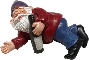 Funny Mooning Gnome Statue – Hilarious Garden and office or Home Decor Garden Man -10Cm-B0FMRRLNZN