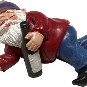 Funny Mooning Gnome Statue – Hilarious Garden and office or Home Decor Garden Man -10Cm-B0FMRRLNZN