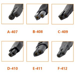 Pack of 7 5 V Razor Charger Power Cable USB Adapter Set for a Variety of Electric Hair Clippers, Beard Trimmers, Shavers, Beauty Instruments, Electric Hairdressers, Air Purifiers-B0FL2MC1QJ