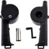 Fan Air Blower Fast Fire Starter Portable Mini Manual Hand Crank for Outdoor Picnic Camping Cooking Barbecue Charcoal Grills Stove Accessories (A)-B0FMRDC6GZ