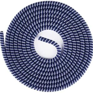 1Pcs Roll 1.4m Laser Color USB Charging Data Cable Protector Anti-break Spring Protection Rope Wire Cord Rope Earphone Bobbin Winder (Random Color May Apply)-B0FLWM4WQB