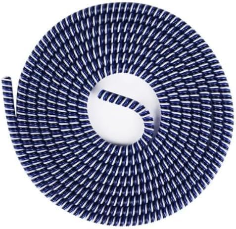 1Pcs Roll 1.4m Laser Color USB Charging Data Cable Protector Anti-break Spring Protection Rope Wire Cord Rope Earphone Bobbin Winder (Random Color May Apply)-B0FLWM4WQB