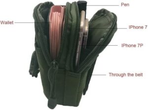 Men Waist Pack Bum Bag Pouch Waterproof Tactical Military Sport Hunting Belt Molle Nylon Mobile Phone Bags Travel Tools-B0CYF75DY2