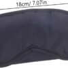 Classic Black Sleep Mask – Lightweight Eye Mask for Sleeping, Naps, and Travel (18cm x 8cm) 1Pcs-B0FMQ7BHCF