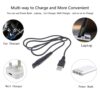 Pack of 7 5 V Razor Charger Power Cable USB Adapter Set for a Variety of Electric Hair Clippers, Beard Trimmers, Shavers, Beauty Instruments, Electric Hairdressers, Air Purifiers-B0FL2MC1QJ