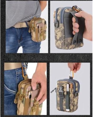 Men Waist Pack Bum Bag Pouch Waterproof Tactical Military Sport Hunting Belt Molle Nylon Mobile Phone Bags Travel Tools-B0CYF75DY2