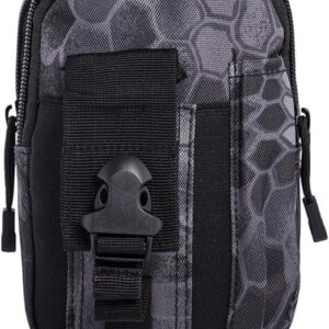 Men Waist Pack Bum Bag Pouch Waterproof Tactical Military Sport Hunting Belt Molle Nylon Mobile Phone Bags Travel Tools-B0FKHCFT6X