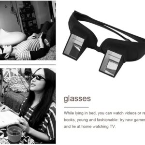 61EIWBWI5jL._AC_SX679_ Lazy Glasses Bed Prism Glasses Spectacles Horizontal High Definition Glasses Prism Periscope Lie Down Eyeglasses for Reading and Watch TV in Bed Unisex-B0FKHH44HV