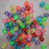 Mini Acrylic Beads 8mm Beads for Jewelry Making Bracelets Necklaces Earrings Key Chains Accessories DIY Crafts Valentine Christmas Birthday Gifts Mixed Color (Dice) (100 Pcs - Mix)-B0FKN51Y24