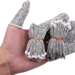 5 PCS Anti-Cut Finger Cover Finger Protector Sleeve Level 5 High-strength Safety Anti Cut Fingertip Gloves Kitchen ToolsB0FKTNRDT5